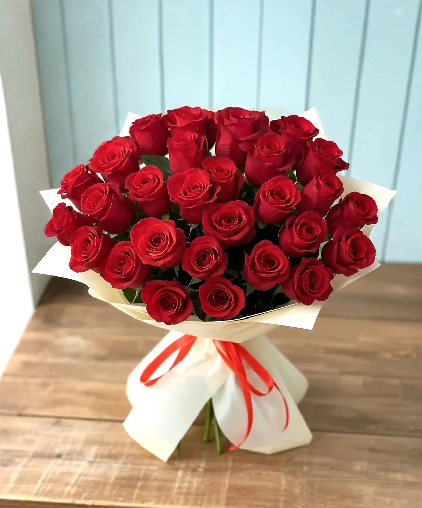 Букет 29 Красных роз в Усть-Бузулукской