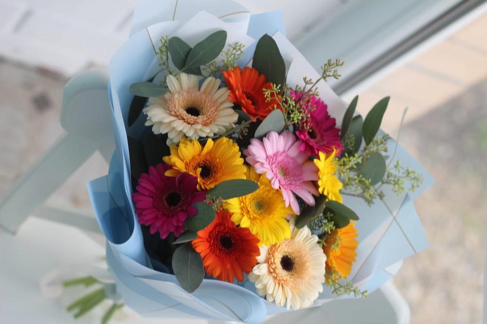 Букет цветов из: Герберы в Усть-Бузулукской