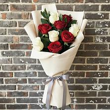 Букет цветов из:  Розы в Усть-Бузулукской