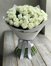 Букет 35 Белых роз в Усть-Бузулукской