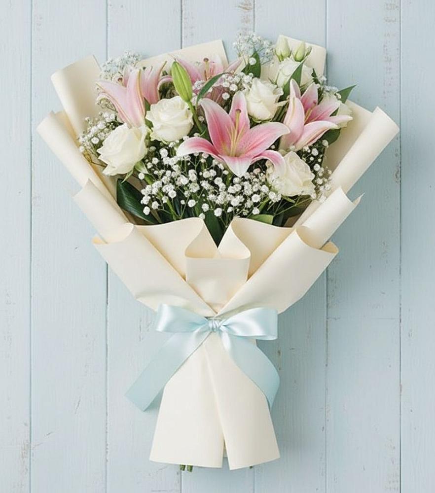 Букет цветов из: Лилии в Усть-Бузулукской