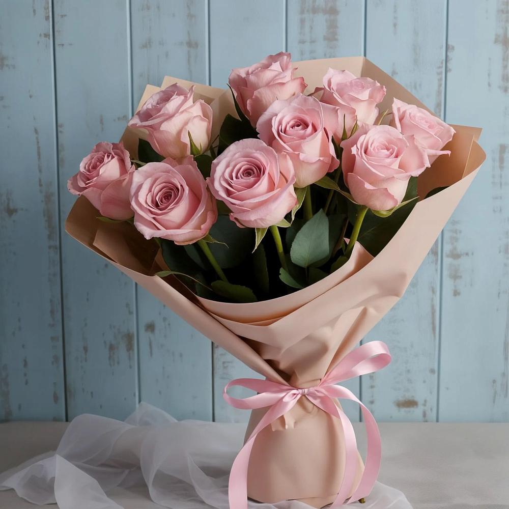 Букет цветов из: Розы в Усть-Бузулукской