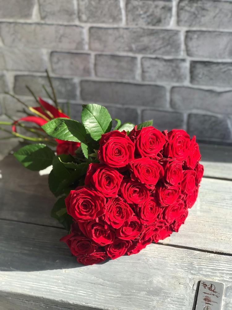 Букет Красные розы Фридом в Усть-Бузулукской