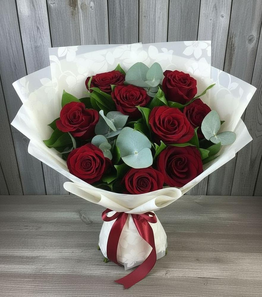 Букет цветов из: Розы в Усть-Бузулукской