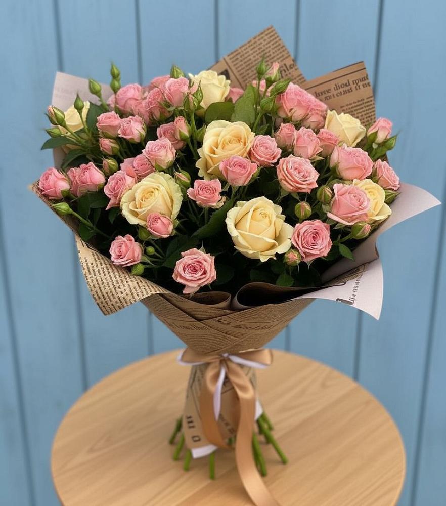 Букет цветов из: Розы в Усть-Бузулукской