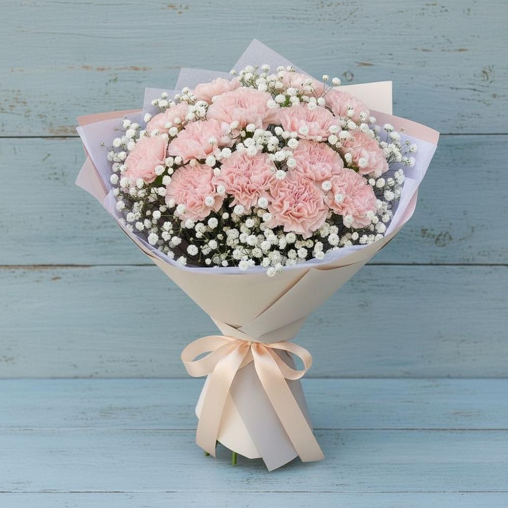 Букет цветов из: Гвоздики в Усть-Бузулукской