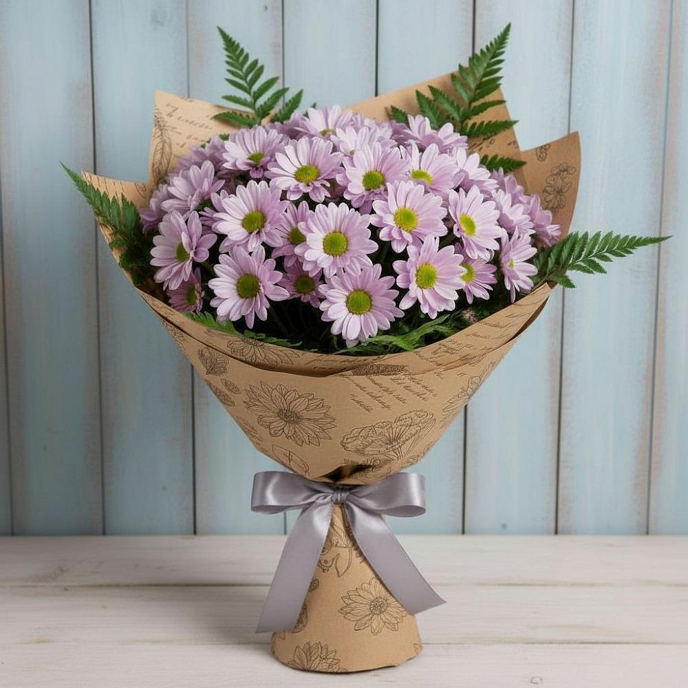 Букет цветов из: Хризантемы в Усть-Бузулукской