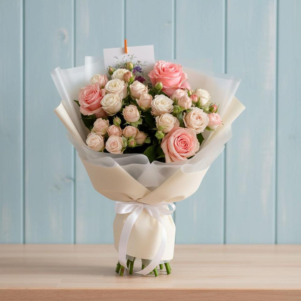 Букет цветов из: Розы в Усть-Бузулукской