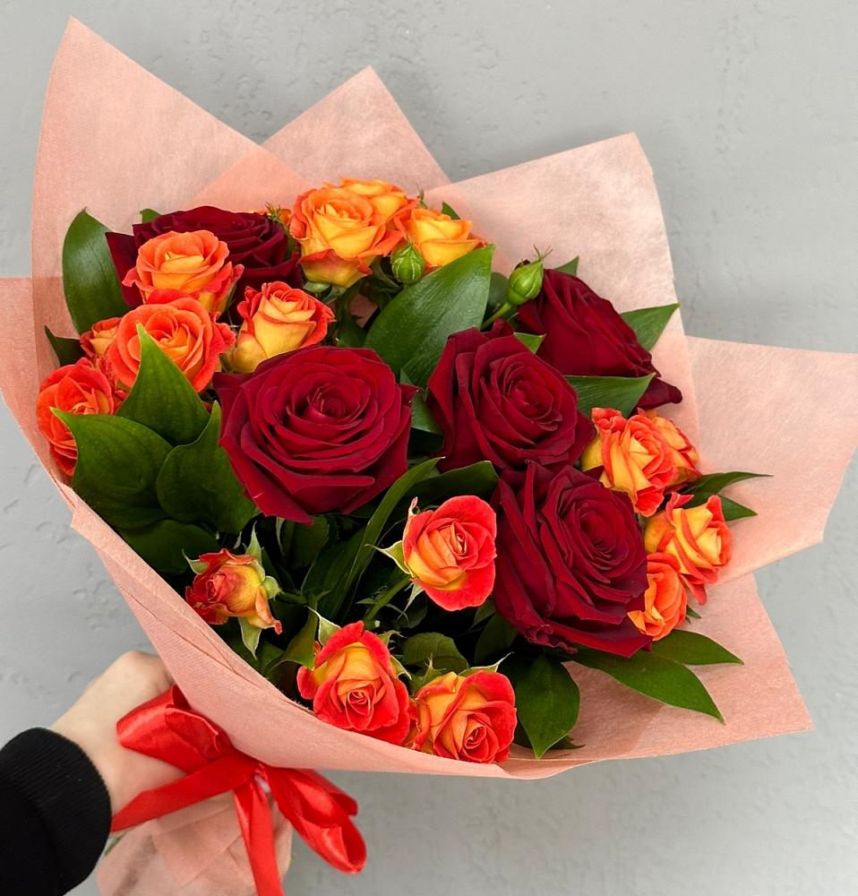 Букет Любовь и восторг в Усть-Бузулукской