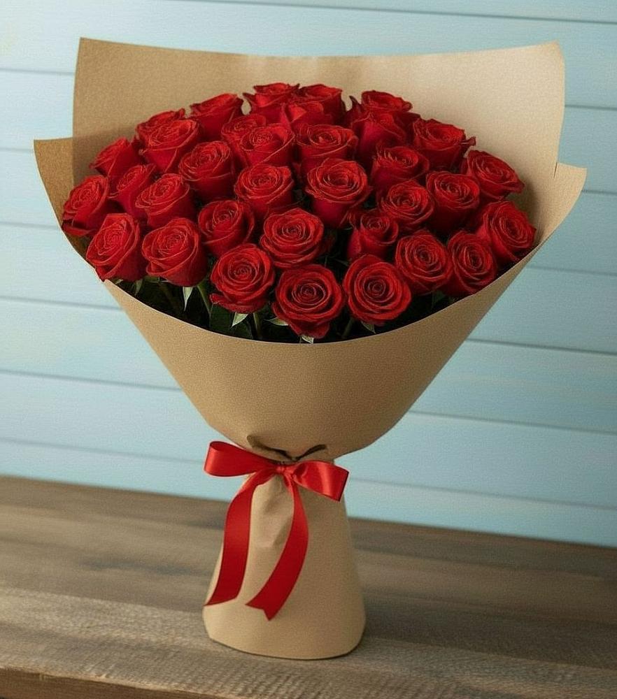 Букет Красные розы Милано в Усть-Бузулукской