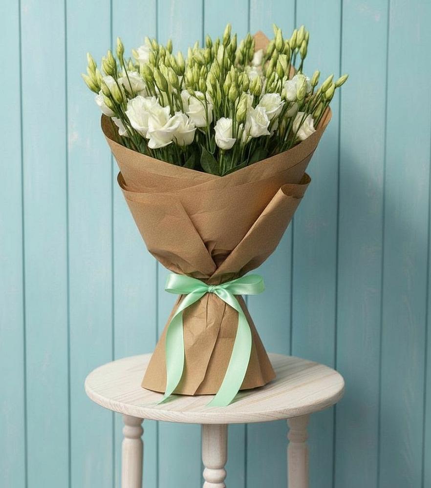 Букет цветов из: Лизиантусы в Усть-Бузулукской