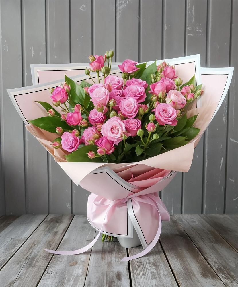 Букет Розовый кустик в Усть-Бузулукской