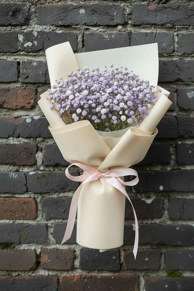 Букет цветов из: Гипсофила в Усть-Бузулукской