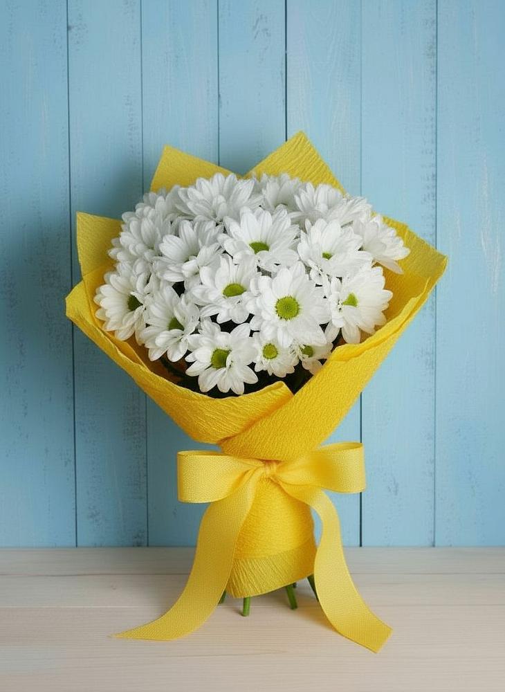 Букет цветов из: Хризантемы в Усть-Бузулукской