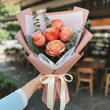 Букет цветов из:  Розы в Усть-Бузулукской