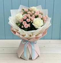 Букет цветов из:  Розы в Усть-Бузулукской