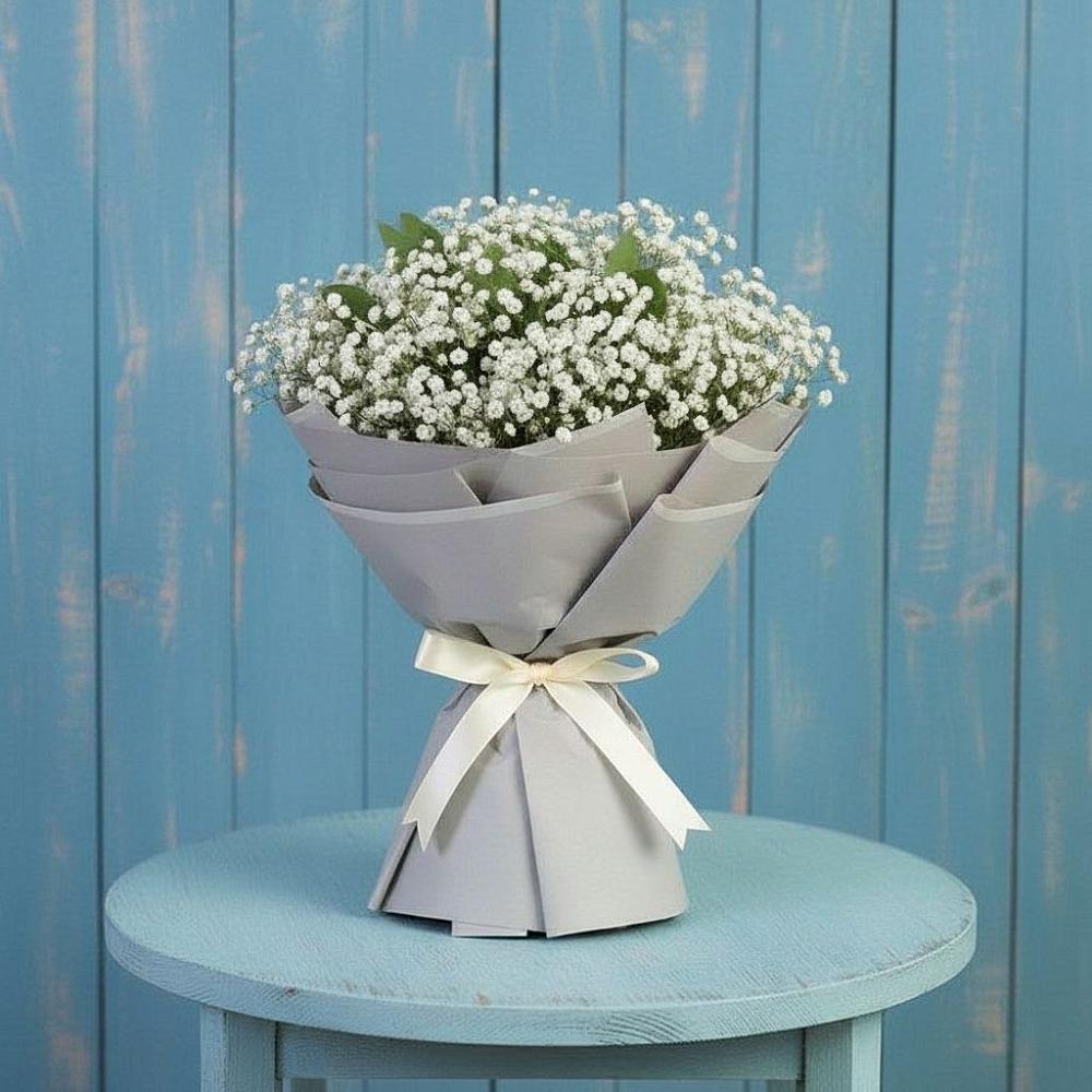 Букет цветов из: Гипсофила в Усть-Бузулукской