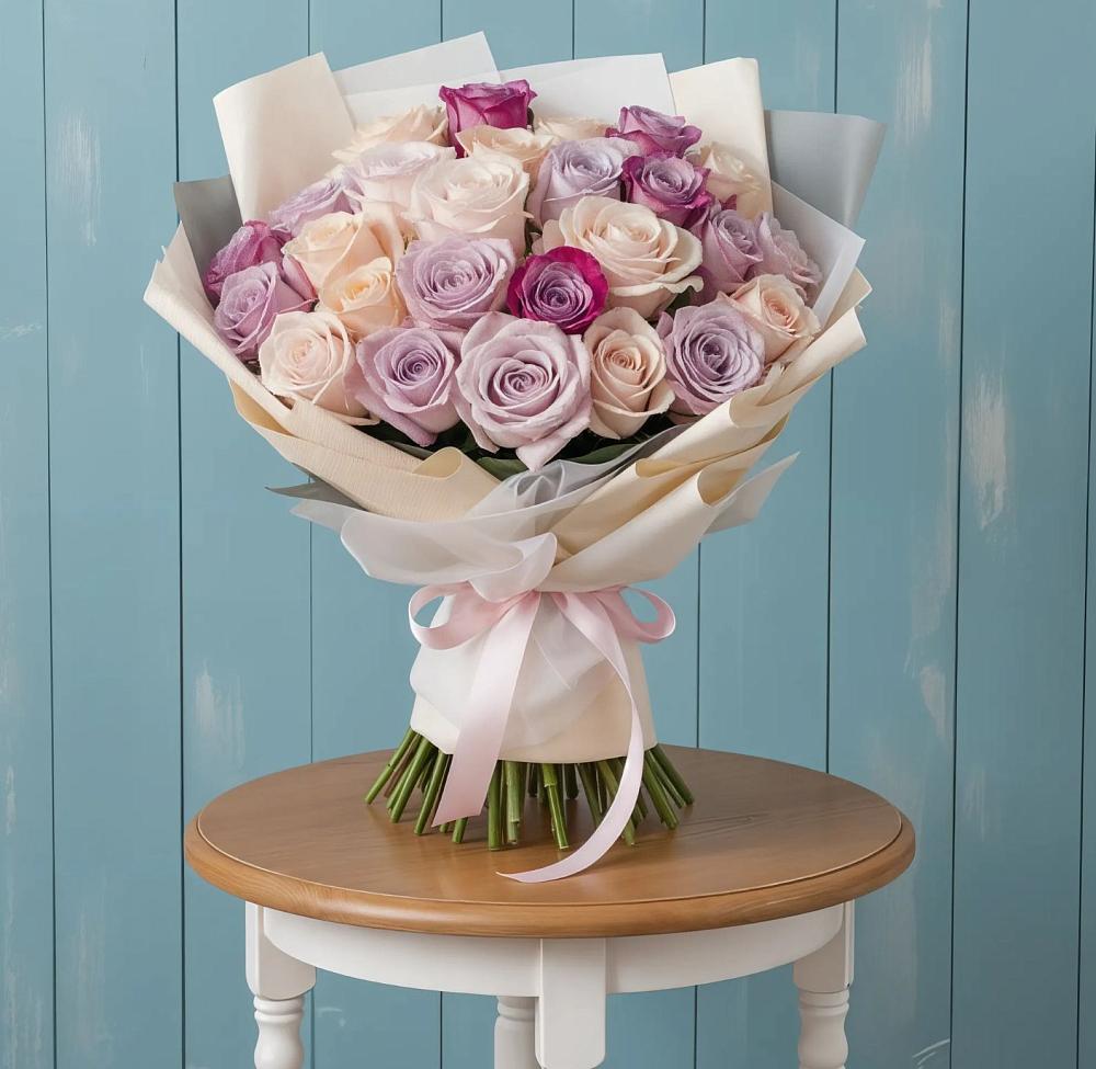 Букет цветов из: Розы в Усть-Бузулукской