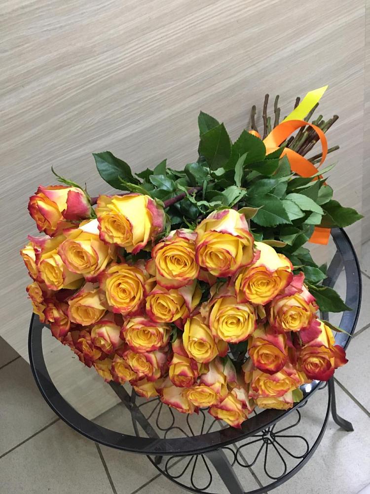 Букет Желтые розы в Усть-Бузулукской