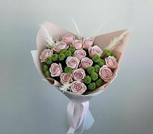 Букет цветов из:  Розы и Хризантемы в Усть-Бузулукской
