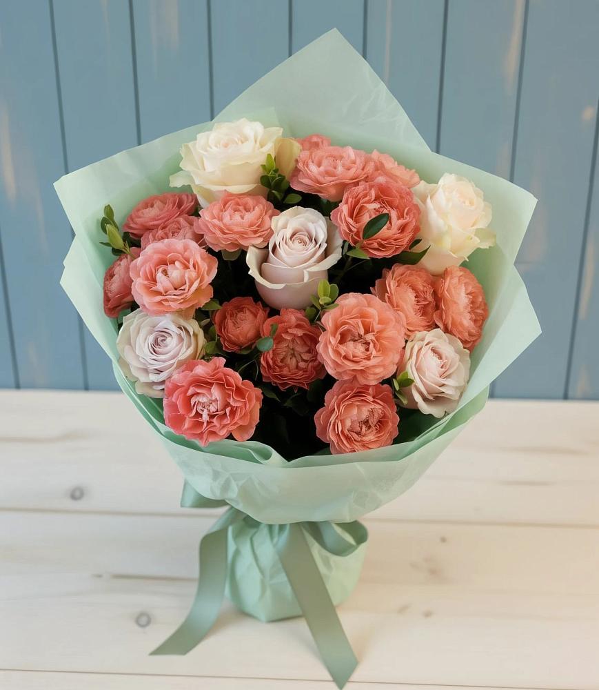 Букет цветов из: Розы в Усть-Бузулукской