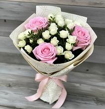 Букет цветов из:  Розы в Усть-Бузулукской