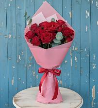 Букет цветов из:  Розы в Усть-Бузулукской