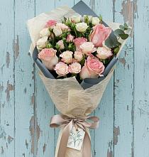 Букет цветов из:  Розы в Усть-Бузулукской