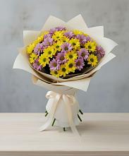 Букет цветов из:  Хризантемы в Усть-Бузулукской