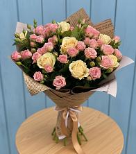 Букет цветов из:  Розы в Усть-Бузулукской