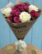 Букет цветов из:  Розы в Усть-Бузулукской
