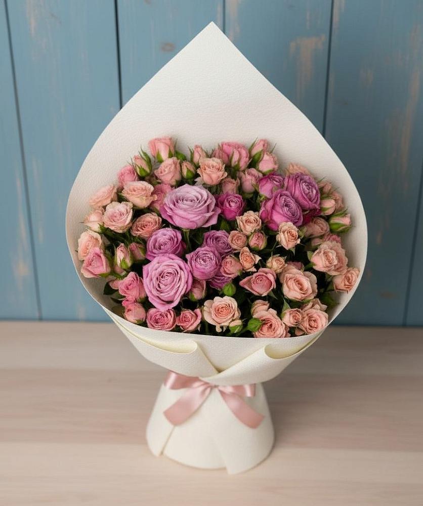 Букет цветов из: Розы в Усть-Бузулукской