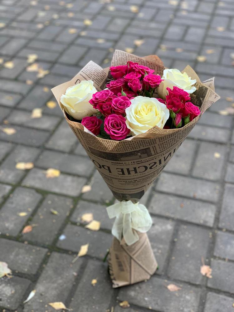 Букет цветов из: Розы в Усть-Бузулукской