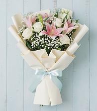 Букет цветов из:  Лилии #REPLACE_PRED# Усть-Бузулукской